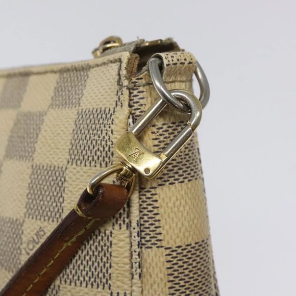 LOUIS VUITTON Damier Azur Pochette Accessoires Pouch - Picture 12 of 16